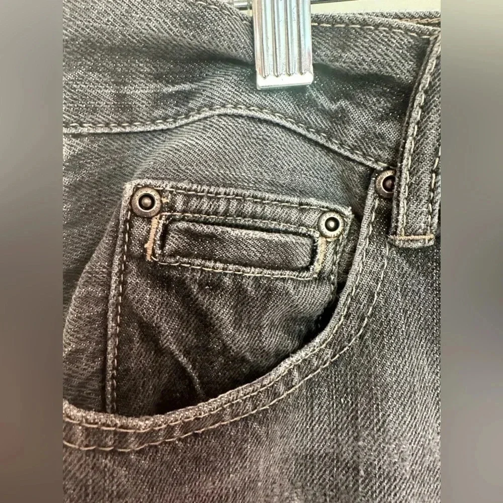 AEROPOSTALE ~ Men’s black/gray wash bootcut denim jeans size 32 x 34
